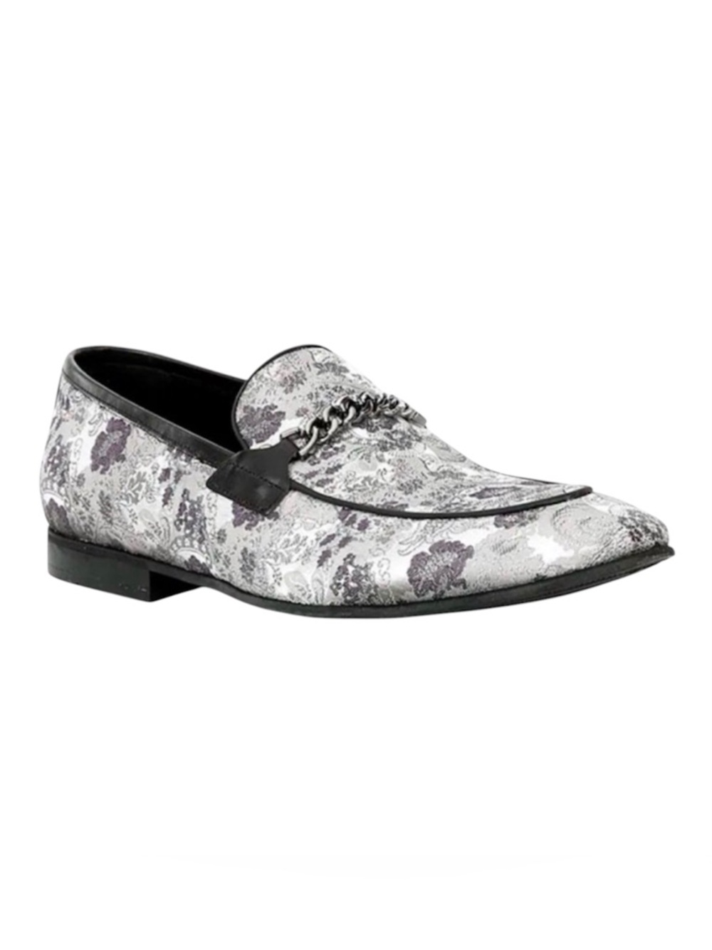 SECTION X Men’s Saint Chain Hardware Venetian Dress Loafers